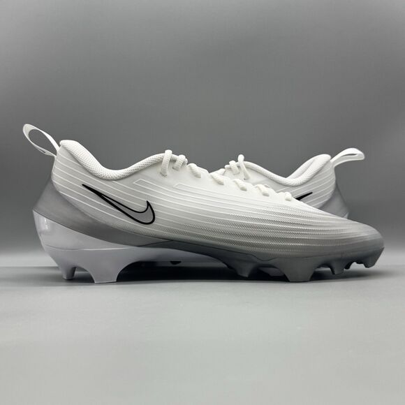 Nike Zoom Air Vapor Pro 1 Football Cleats FB3303-100 White Silver Men’s 12 main image 4